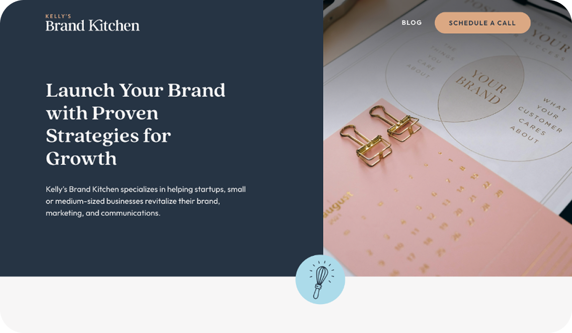 Brand Strategy Website Design